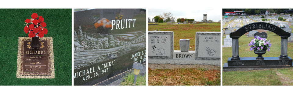 We offer a wide selection of monuments in various styles and materials so you can find the best one for your loved one.