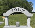 Taylor Column Headstone